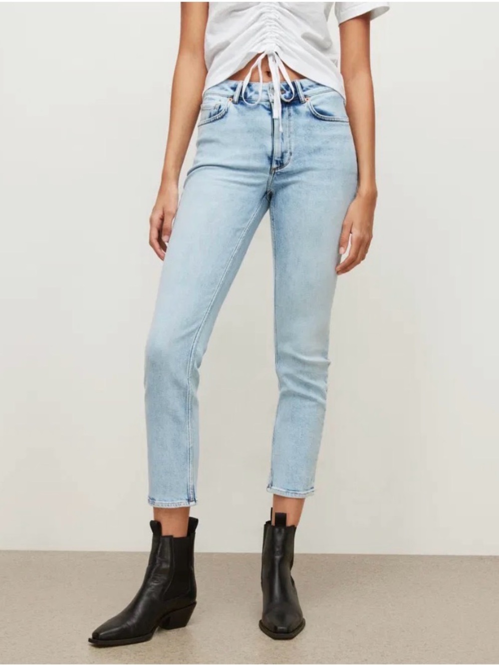 All Saints Imogen Slim Straight Leg Jeans